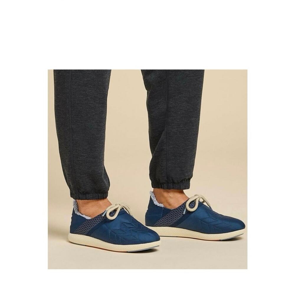 Olukai Ocean Blue Mahiki Indoor Outdoor Slip On Shoes women’s size 10
